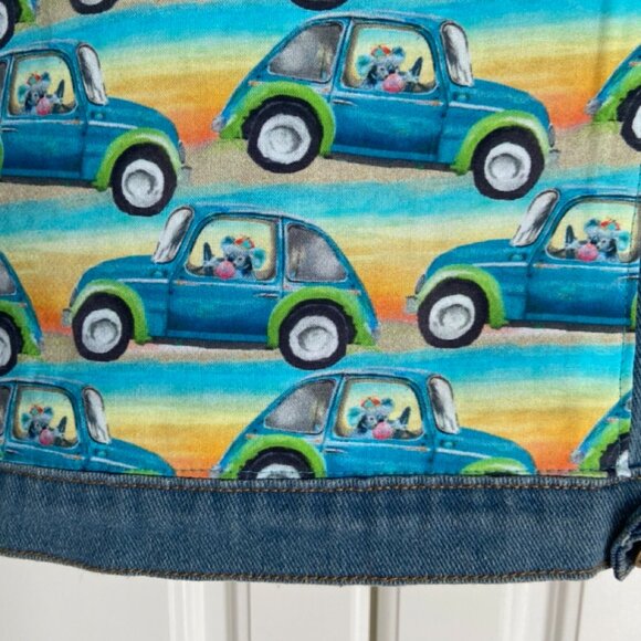 Toddler Custom Car Theme Jean Jacket Size 4 NWT - Picture 9 of 15